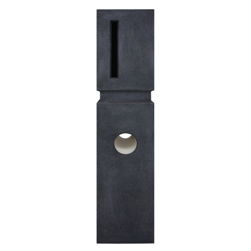 Northcote Pottery Vermont Charcoal Elite Pillar Letterbox - Image 1 of 3