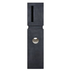 Northcote Pottery Vermont Charcoal Elite Pillar Letterbox - Image 1 of 3