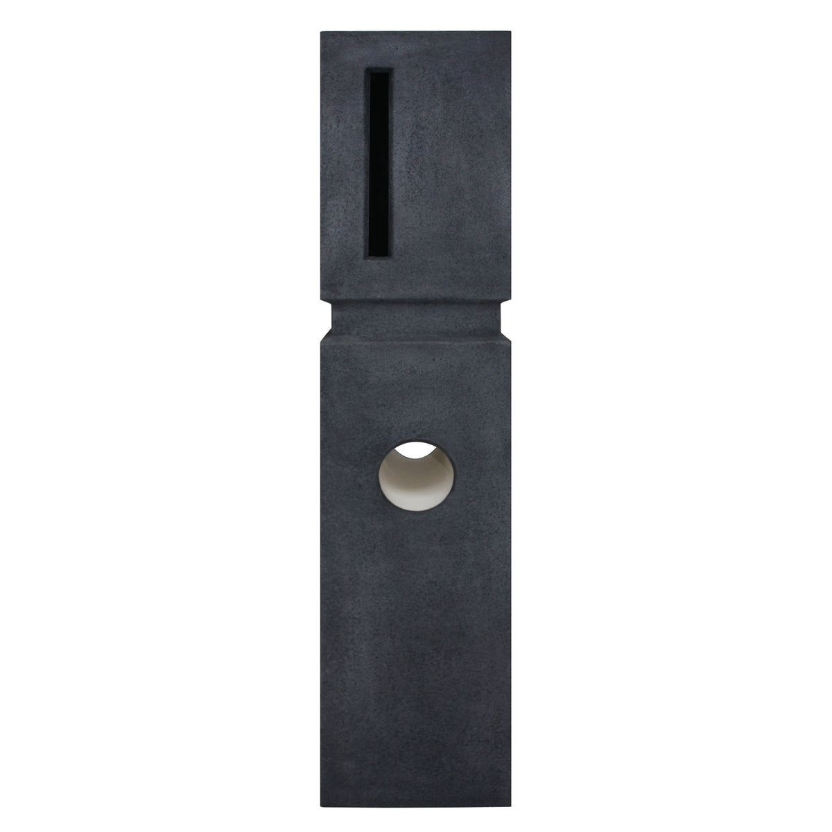 Northcote Pottery Vermont Charcoal Elite Pillar Letterbox - Image 1 of 3