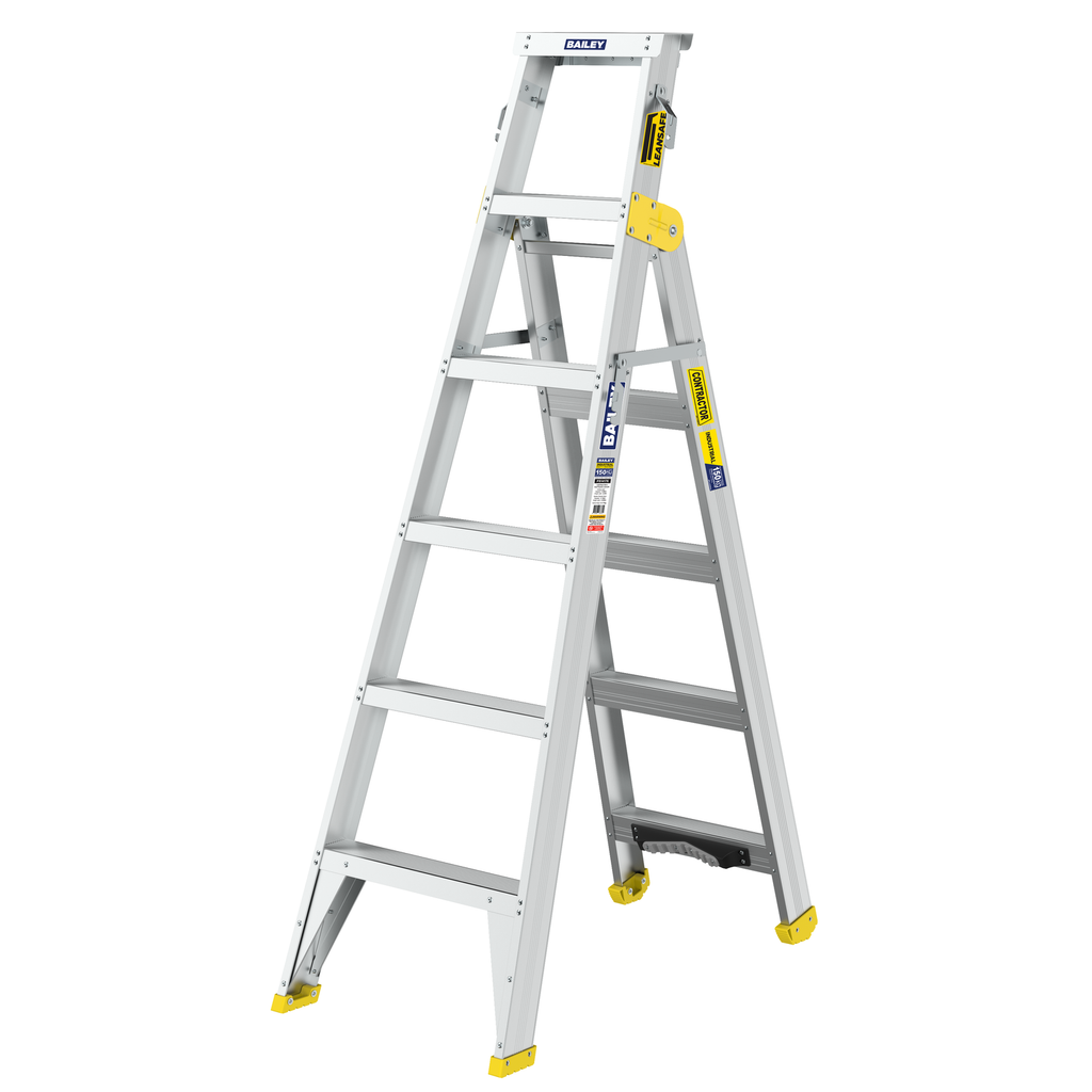 Bailey 1.8m Contractor Dual Purpose Stepladder - Image 1 of 3