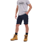 Tradie Core Navy Cargo Shorts - 82 - Image 5 of 7