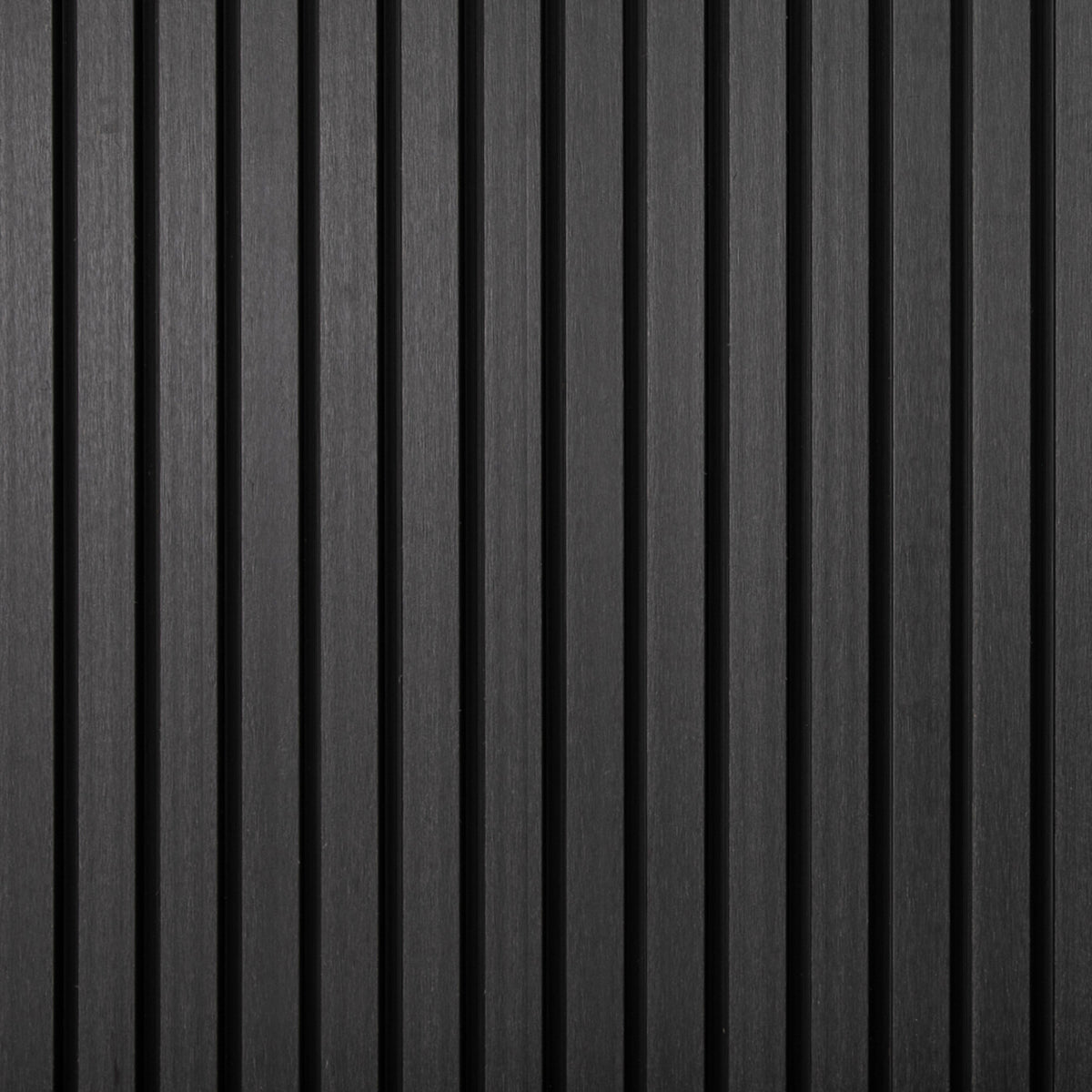 Ekodeck 219 x 26mm 3.6m Carbon Batten Screen Castellated Panel - Image 1 of 5