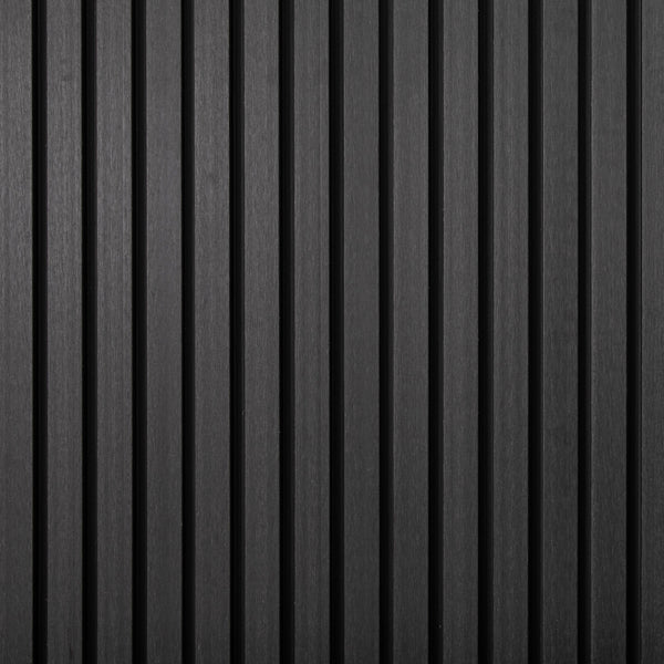 Ekodeck 219 x 26mm 3.6m Carbon Batten Screen Castellated Panel