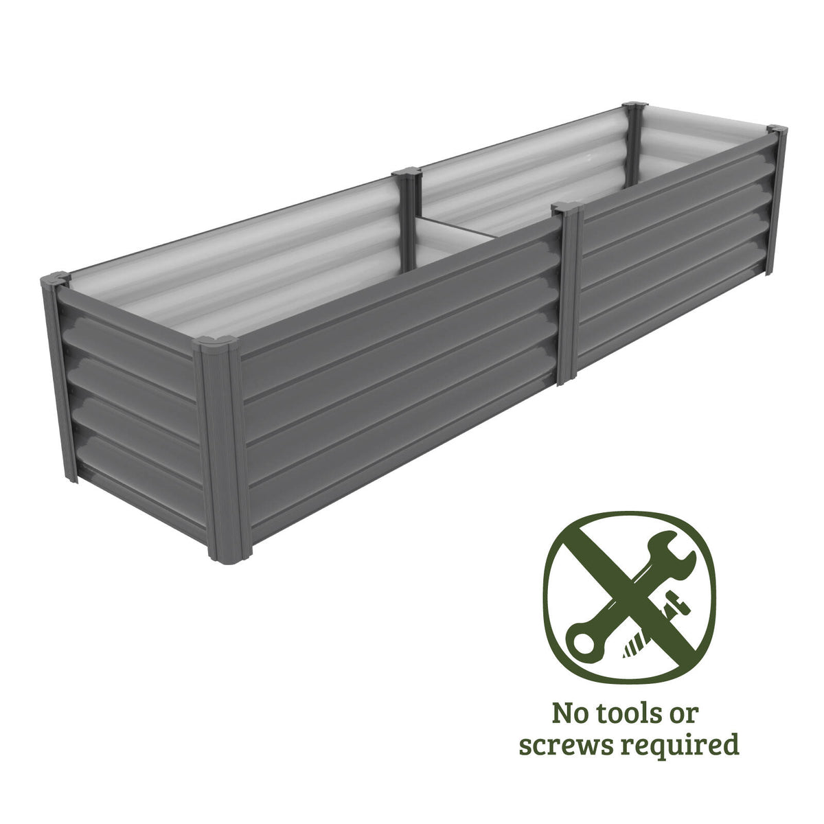 The Organic Garden Co 200 x 50 x 41cm Monument Raised Garden Bed - Image 8 of 10