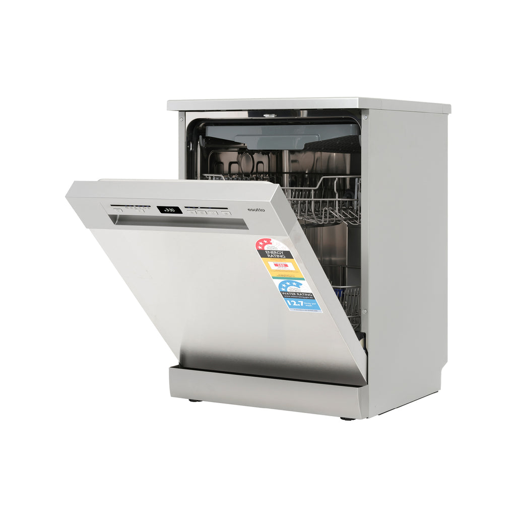 Esatto 60cm Stainless Steel 15 Place Settings Dishwasher - Image 5 of 9
