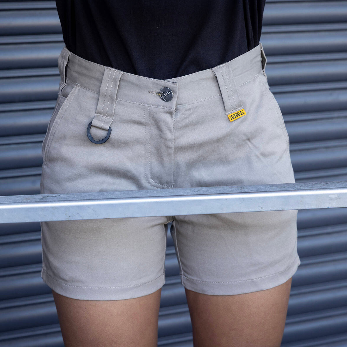 DEWALT Women's Khaki Centenary Shorts - Image 10 of 10