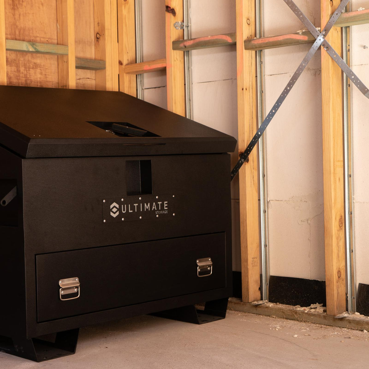 Ultimate Storage Site Box With Angled Lid And Drawer - Image 14 of 14