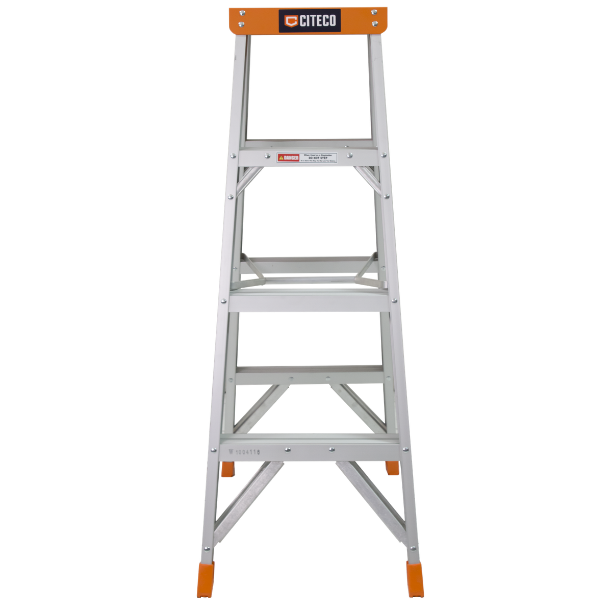 Citeco 1.2m 150kg Industrial Aluminium Double Sided Step Ladder - Image 4 of 6