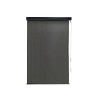 Coolaroo 1.5 x 2.4m Charcoal Crank Operated Outdoor Blind With Premium Pelmet - Image 1 of 10
