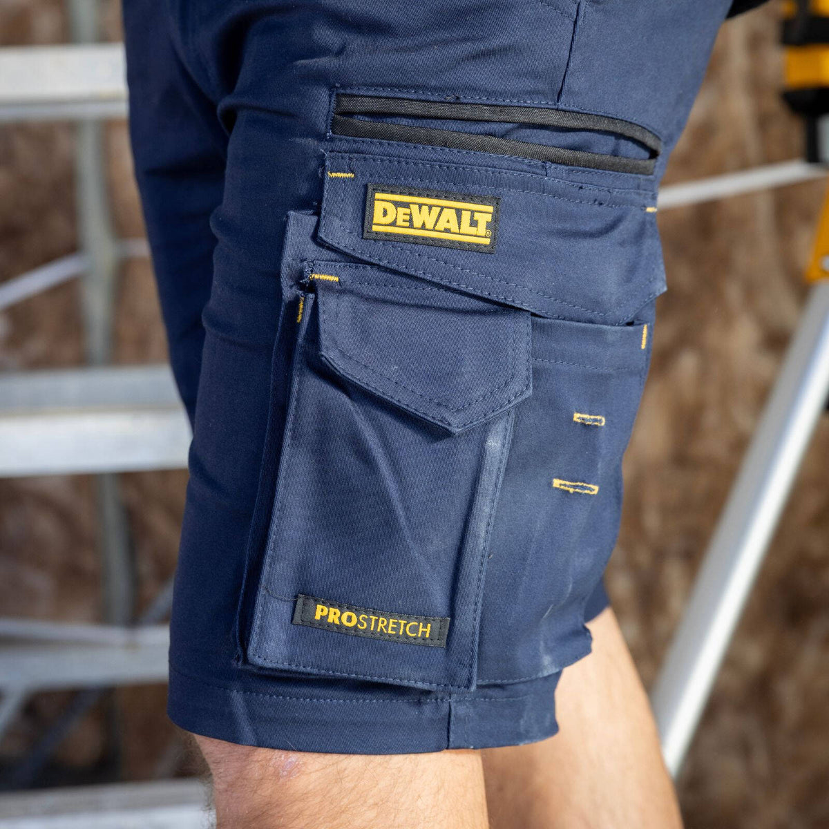 DEWALT Men's Navy Bennington PROStretch Shorts - Image 8 of 9