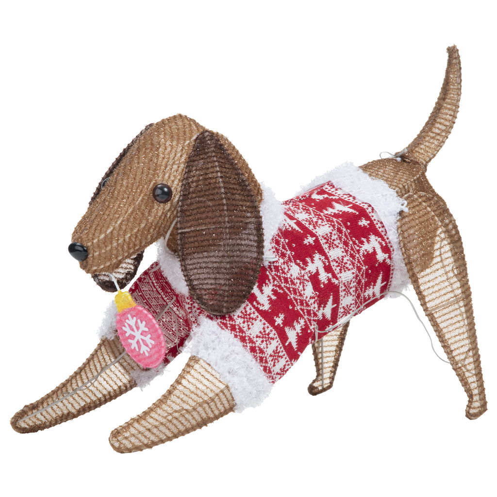 Arlec 58cm Low Voltage LED Tinsel Dog - Image 2 of 3