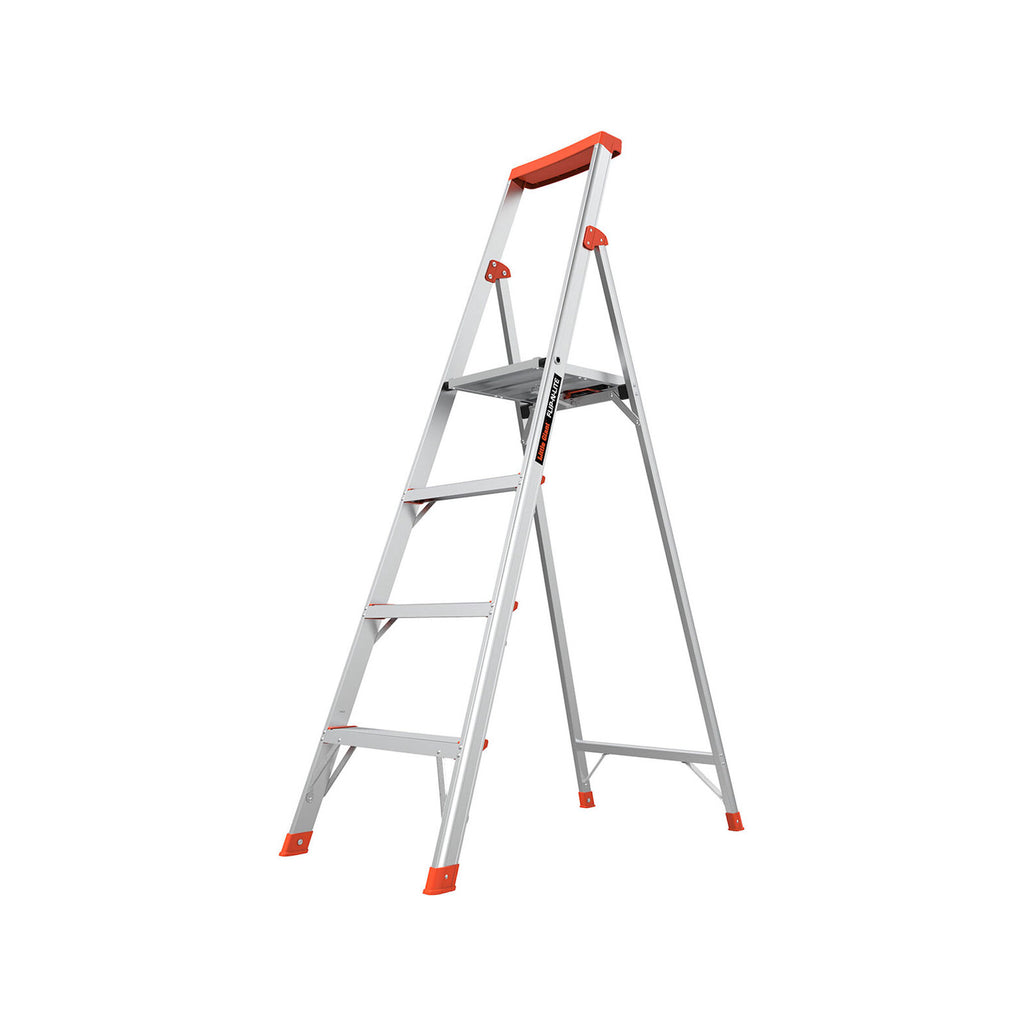 Little Giant 4 Step Flip n Lite Platform Ladder - Image 1 of 8