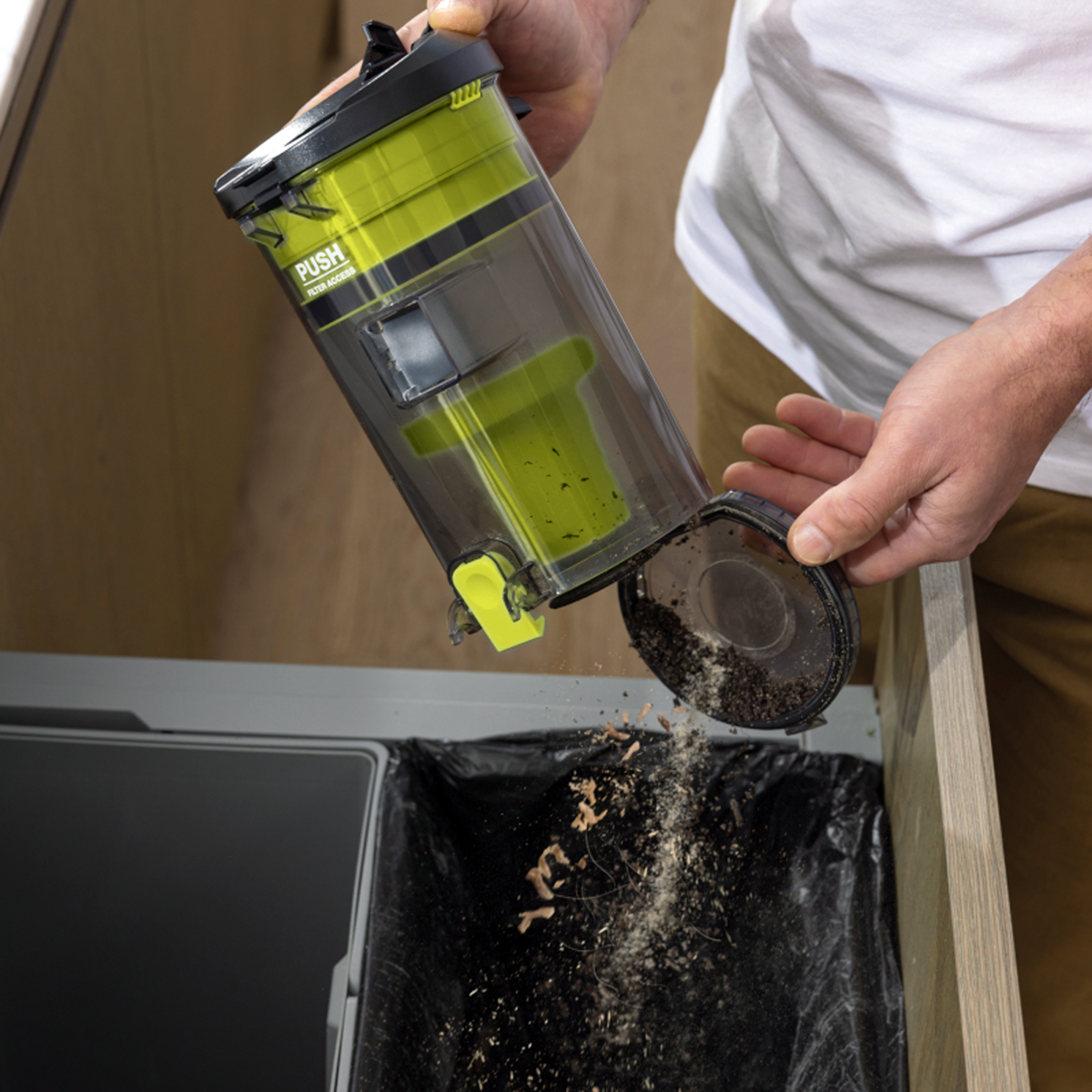 Ryobi 18V ONE+ HP Brushless Pet Stick Vacuum 2 x 4Ah Kit - Image 6 of 8