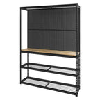Pinnacle 1830 x 1500 x 540mm Black Heavy Duty Workstation - Image 1 of 2