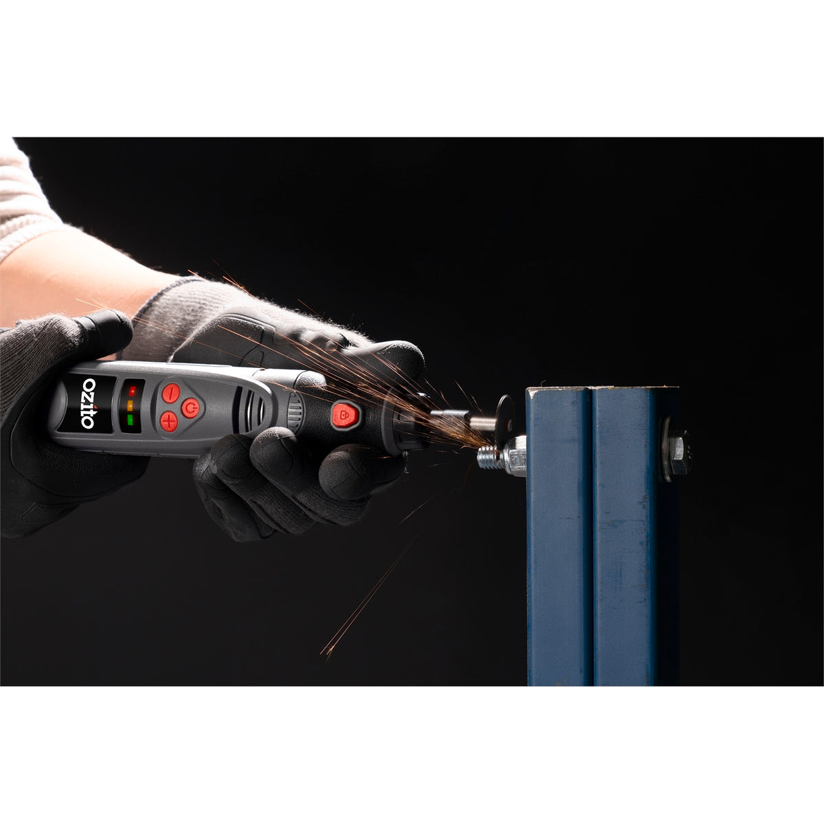 Ozito 3.6V Lithium Ion Cordless Rotary Tool With 118 Piece Accessory Kit - Image 7 of 11