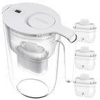 Philips 3.4L White Water Filter Jug Value Pack including 3 x Micro X-Clean Softening + Filter Cartridges - Image 1 of 6
