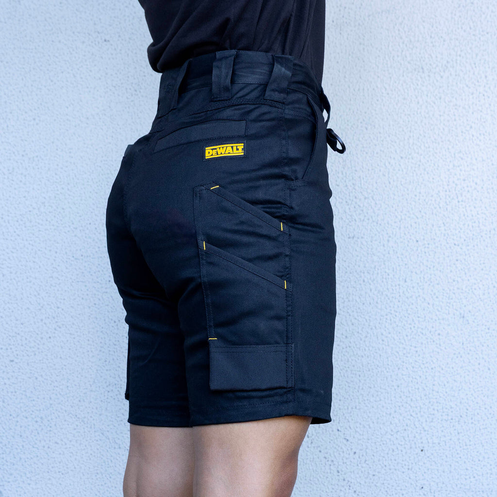 DEWALT Women's Black Hoxton Shorts - Image 5 of 10